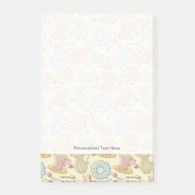 Räcka teckningdiskSilhouettes Post-it Block (Framsida)