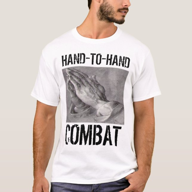 Räcka-till-Räcka striden: Bön T-shirt (Framsida)