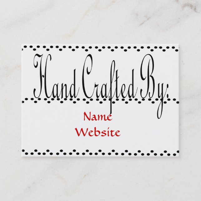 Räcka tillverkat by: visitkortar visitkort (Framsida)