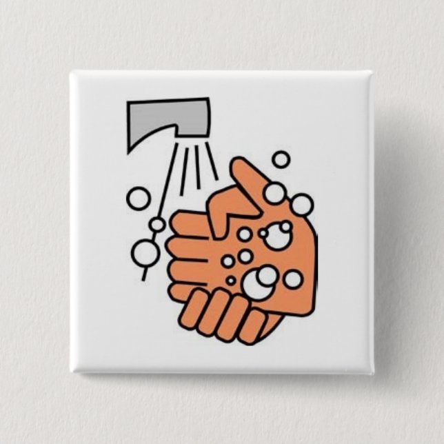 Räcka tvagningen knäppas knapp (Framsida)