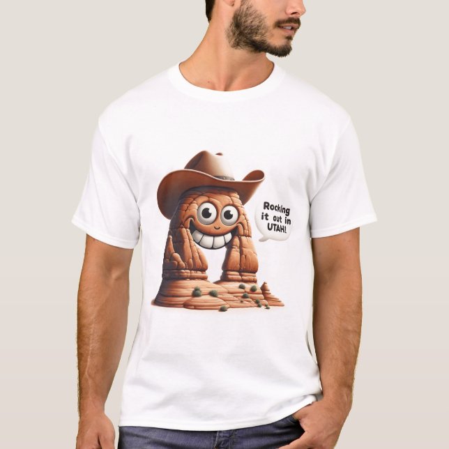 Racka ut det i Utah T Shirt (Framsida)