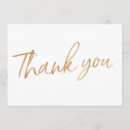 Räcker den rosa calligraphyen för guld märkt tack kort