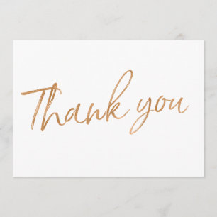 Räcker den rosa calligraphyen för guld märkt tack kort