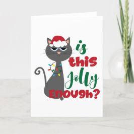 Räcker det här? Julkort Kort