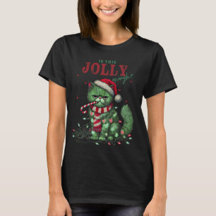 "Räcker det här med Jolly?" Grumpy Cat julshirt T Shirt