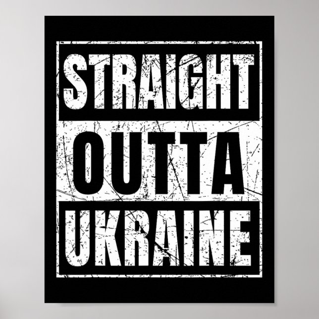 Räcker direkt från Ukraina Född i Ukraina  Poster (Framsidan)