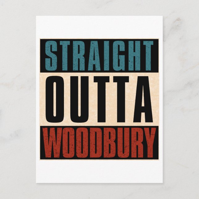 Räcker från Woodbury Minnesota MN Vykort (Framsida)