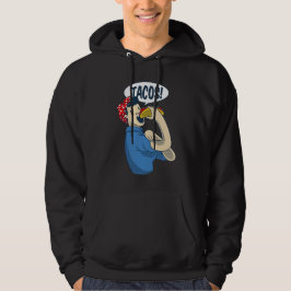 Räcker kärran taco cinco de mayo hoodie