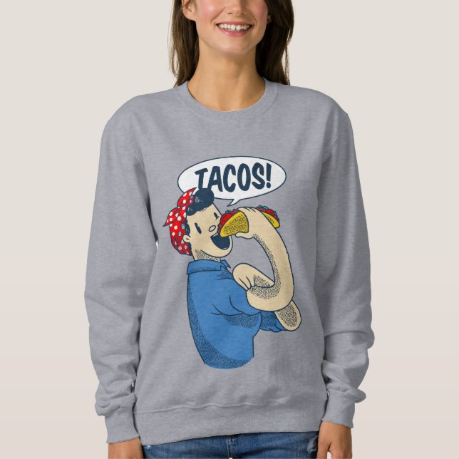 Räcker kärran taco cinco de mayo t shirt (Framsida)