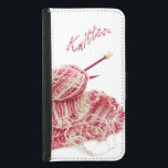 "Räcker Knitter" rosor och vit stickafotoet Plånboksfodral För Samsung Galaxy S5<br><div class="desc">Ett foto av rosor och vit nyanserade handarbete med garn,  nålar och stack tar prov mot en genomskinlig bakgrund. Ord,  "knitteren" skrivs ut ovanför det. En underbar gåva för dig eller dina sluga vänner,  som älskar för att sticka och leka med garn,  färgar och texturerar.</div>