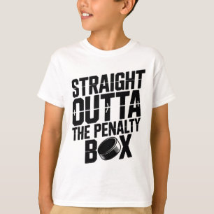Räcker Raka Ur Straffboxen Rolig Hockey Isbana T Shirt