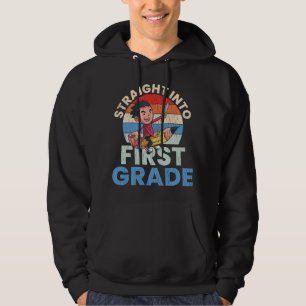 Räcker rakt in i första klass Present till barn so Hoodie