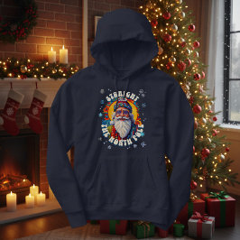 Räcker rakt ut från nordpolen Tomte Hoodie
