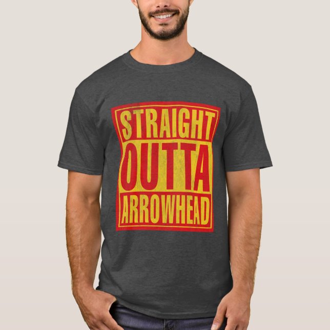 Räcker rätt från Arrowhead T Shirt (Framsida)