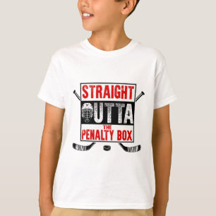 Räcker Rätt Ut Ur Straffboxen Rolig Ishockey Pl T Shirt
