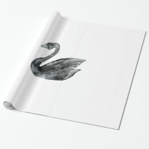 Räcker svart vit för eleganten den målade presentpapper