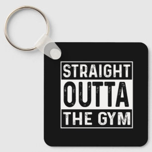 Räcker ut från gymmet nyckelring