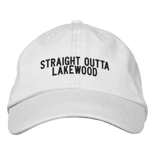Räcker ut från Lakewood Kalifornien Hatt Broderad Keps (Framsida)