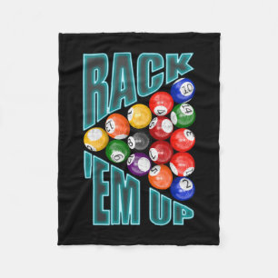 Rackera upp biljetter fleecefilt