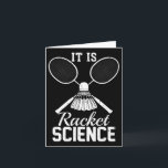 Racket Science Shuttle Player Gift Dminton Kort<br><div class="desc">Racket Science Shuttle Player Gift Dminton</div>