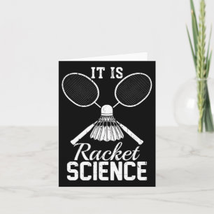 Racket Science Shuttle Player Gift Dminton Kort