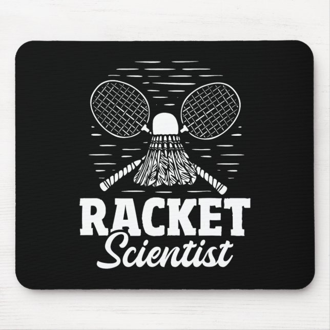 Racket Scientist - Badminton Player Idrottsman Shu Musmatta (Framsidan)