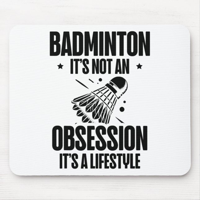 Racket Scientist Shuttle Badminton Player Musmatta (Framsidan)