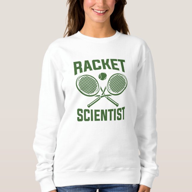 Racket Scientist T Shirt (Framsida)