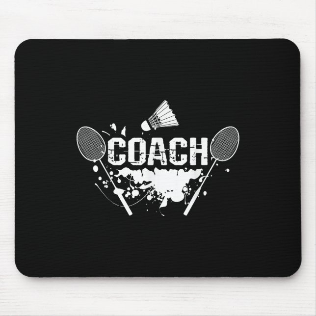 Racket Smash Shuttle Coach Badminton  Musmatta (Framsidan)