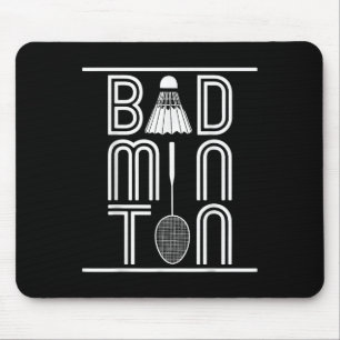Racket Smash Shuttle Spelare Badminton Musmatta
