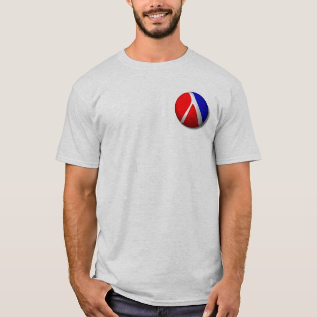 Racketmetaskjorta T-shirt (Framsida)