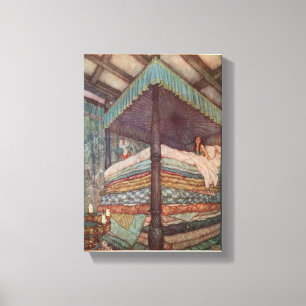 Rackham Fairytal Canvas Princess och Pea