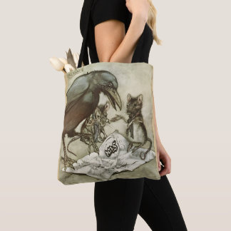 Rackham Peter Pan Kensington Gardens Solomon Tote Tygkasse