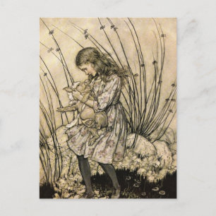 Rackhams Alice i Wonderland Vykort