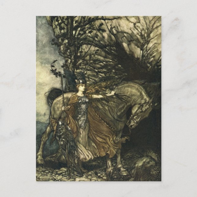 Rackhams Valkyrie Vykort (Framsida)