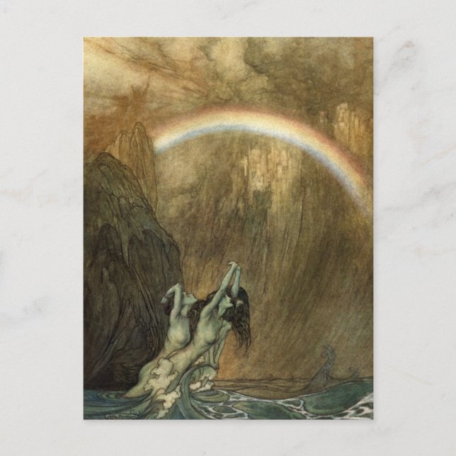 Rackhams Valkyrie Vykort (Framsida)