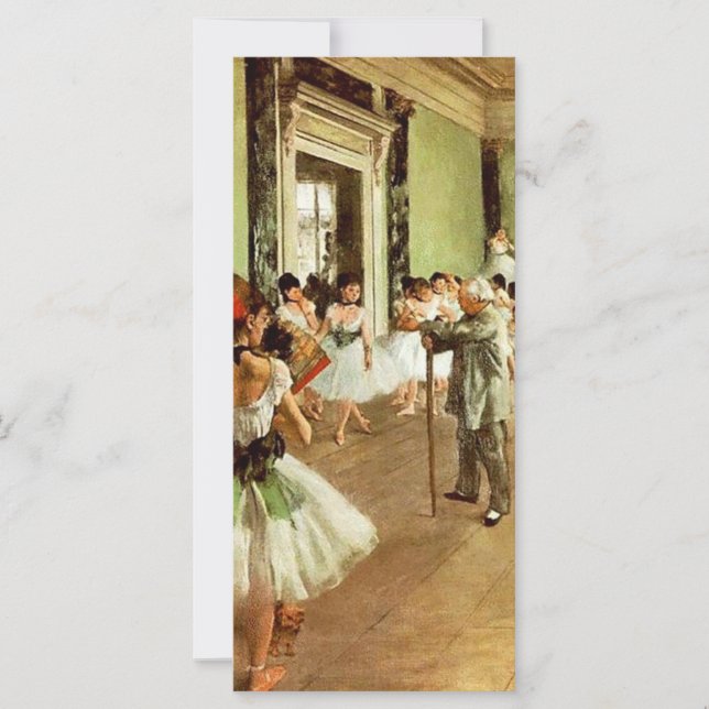 Rackkort för dansklass (Framsida)