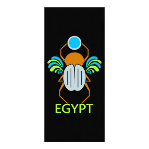 Rackkort för egypten - anpassa reklamkort