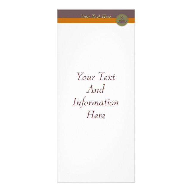 Rackkort för hett reklamkort (Framsidan)