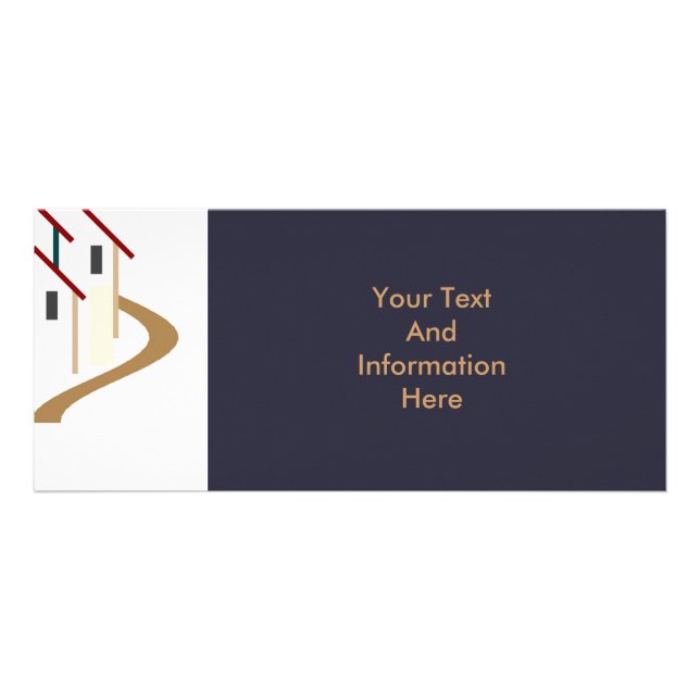 Rackkort för realGods Reklamkort (Framsidan)