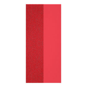 Rackkort för Red Glitter och Matte 4″×9″ Lodrät Reklamkort