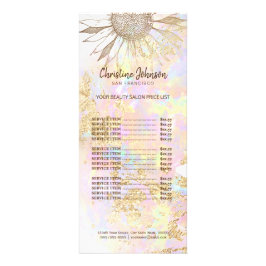 Rackkort för solrossolros logotyp reklamkort