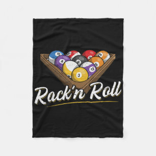 Rackn-roll-ljud för en röstspelare fleecefilt
