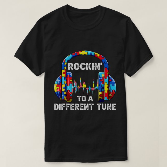 Rackning till ett annat spel för tism-medvetandegö t shirt (Design framsida)