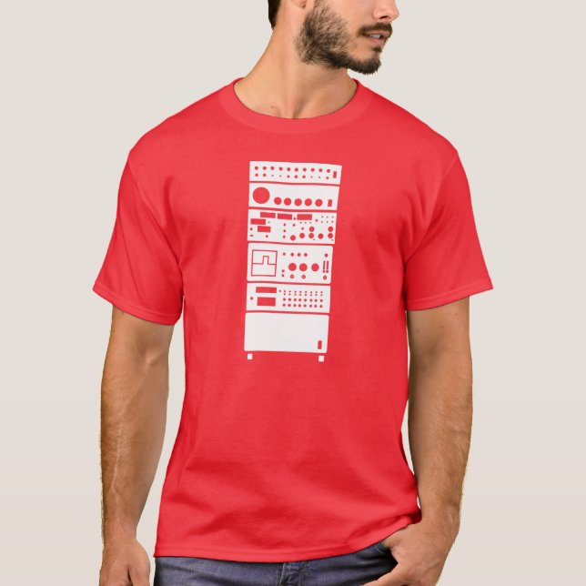 Rackskåp (mörk kläder) tee shirt (Framsida)