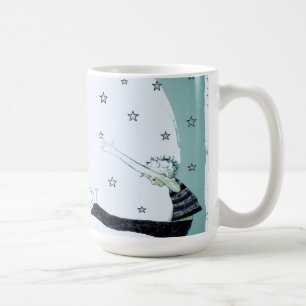 Räckvidd för de inspirera stjärnorna kaffemugg