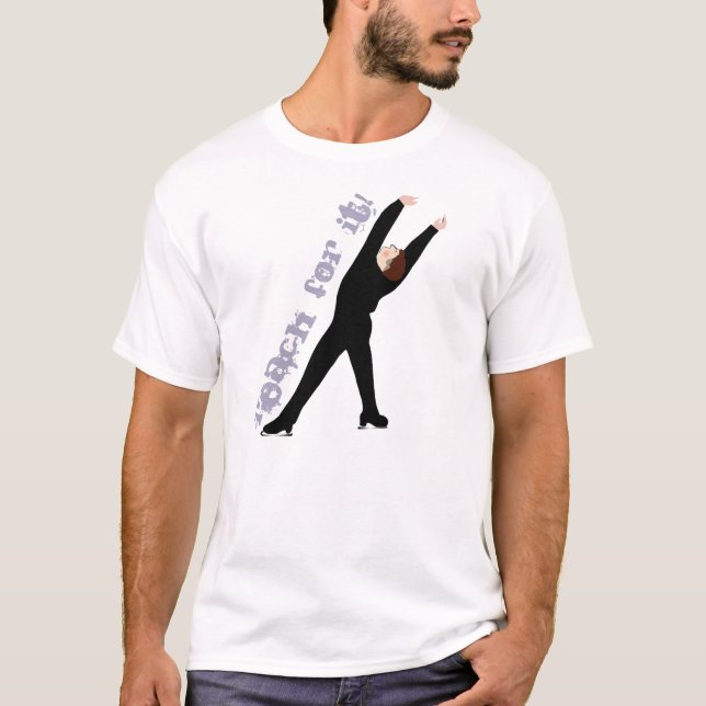 Räckvidd för den skridskoåkningutslagsplats tee shirt (Framsida)