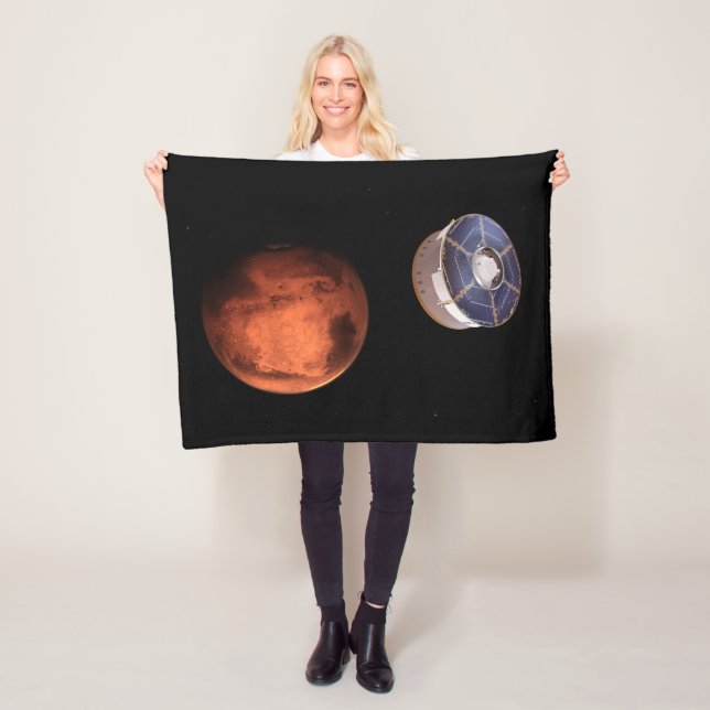 Räckvidd för Perseverance med rymdfarkoster Fleecefilt (På plats)