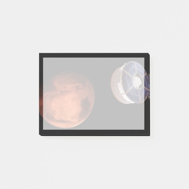 Räckvidd för Perseverance med rymdfarkoster Post-it Block (Framsida)