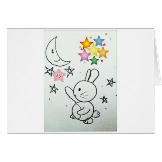 Räckvidd för stjärnorna hälsningskort